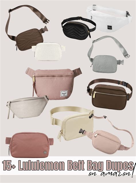 lulu dupe belt bag|dupe lululemon belt bag.